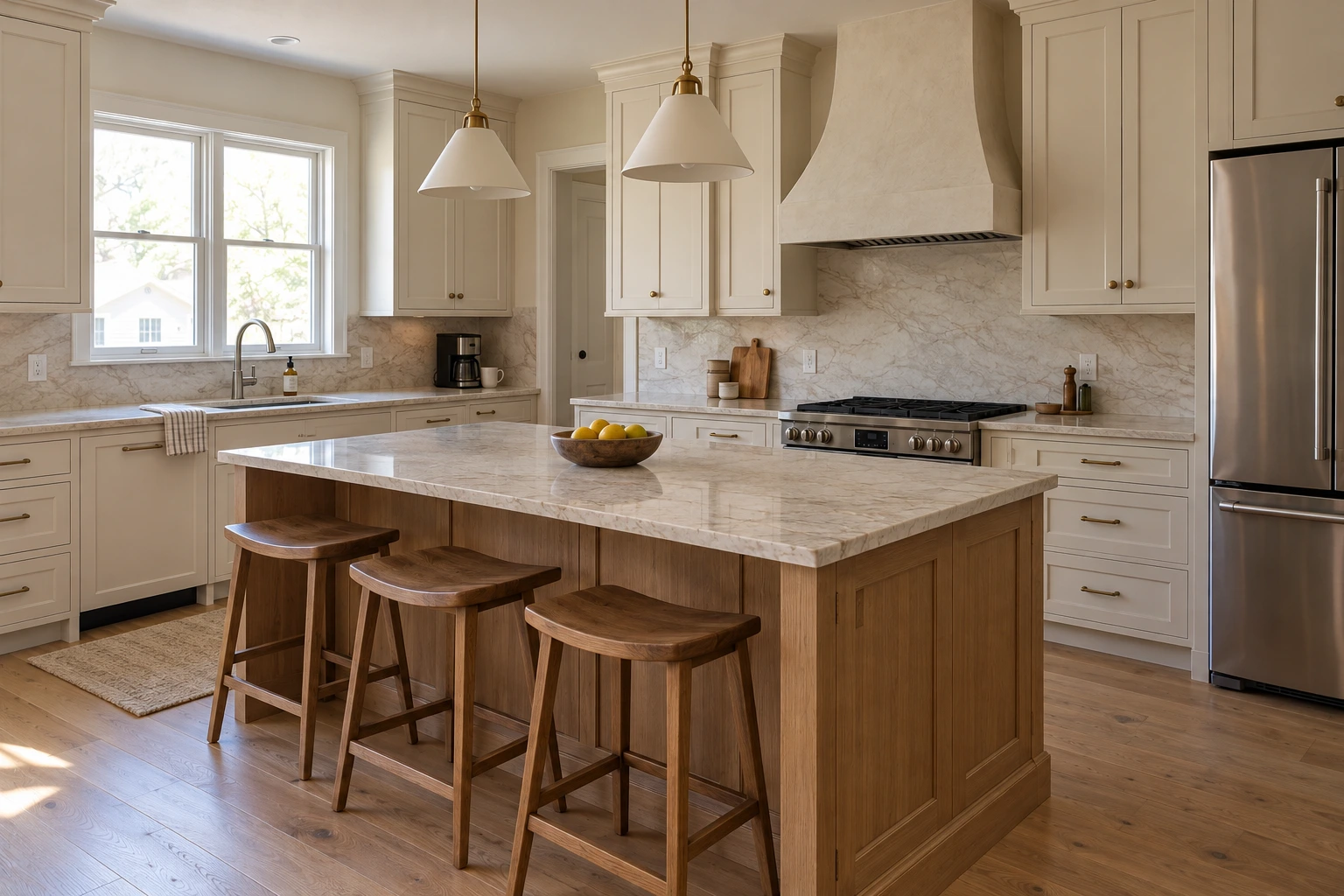 Kitchen remodeling service image from Scruffy City Construction’s existing website