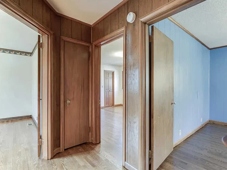Hallway before renovation